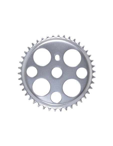 Steel Lucky 7 Steel Chainring 1/2 X 1/8 42t Chrome.